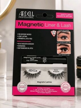 Ardell Magnetic Liner & Lash Duo — Black and Pink Accents